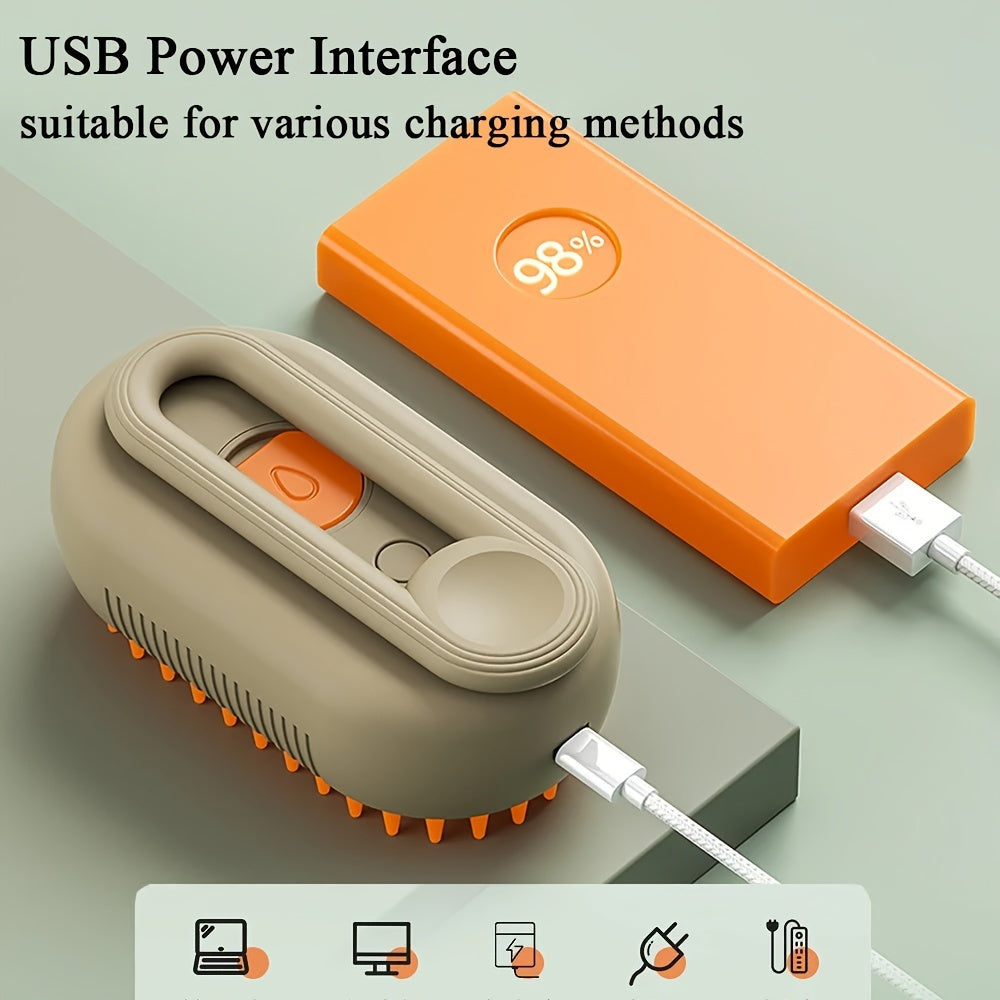 3-in-1 USB Rechargeable Pet Grooming Brush - EpicTrends