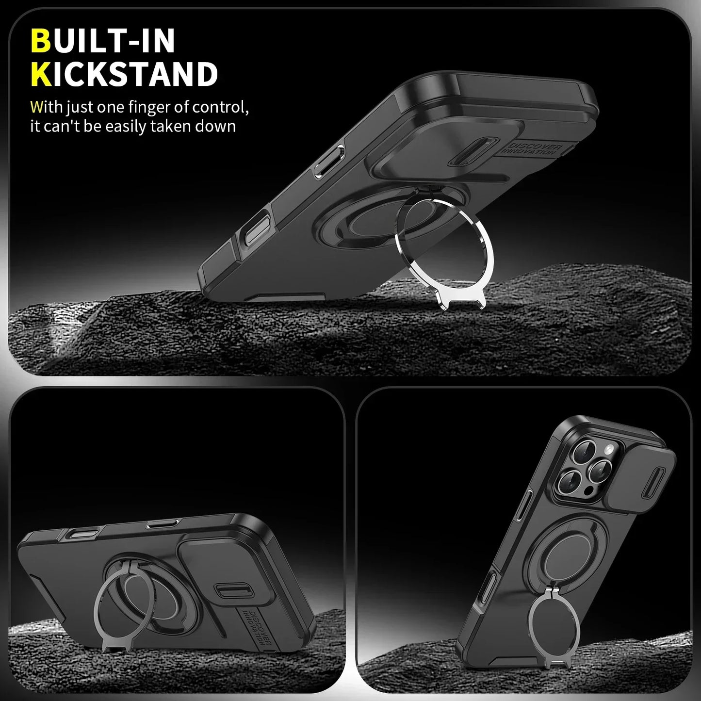 built-in kickstand