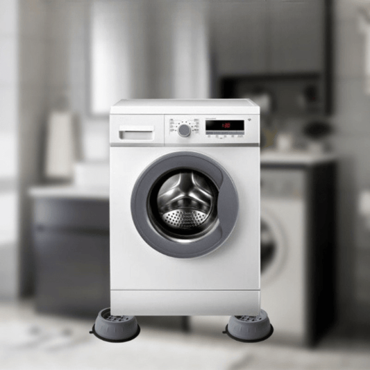 Close-up showing anti-slip grooves on the washer pad’s surface