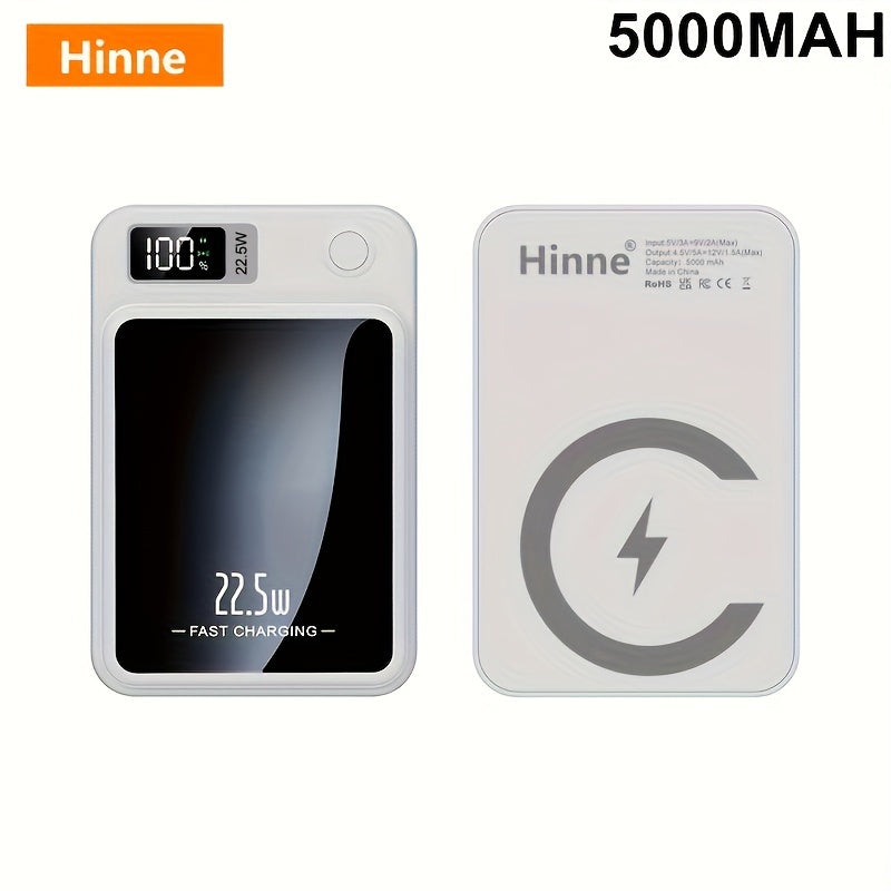 Hinne 5000/10000mAh Magnetic Wireless Power Bank - EpicTrends 