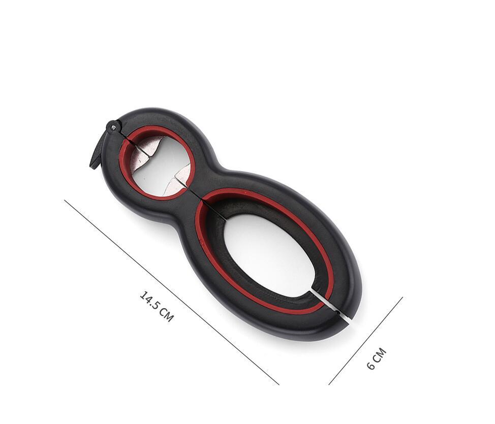 6-in-1 opener’s size