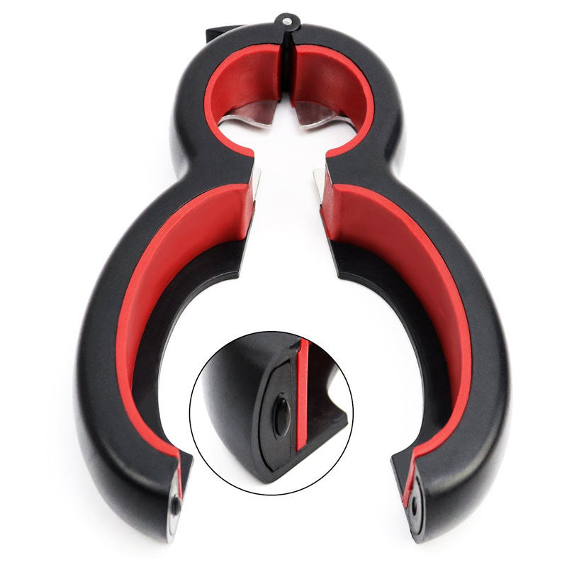 Close-up view of the 6-in-1 opener’s