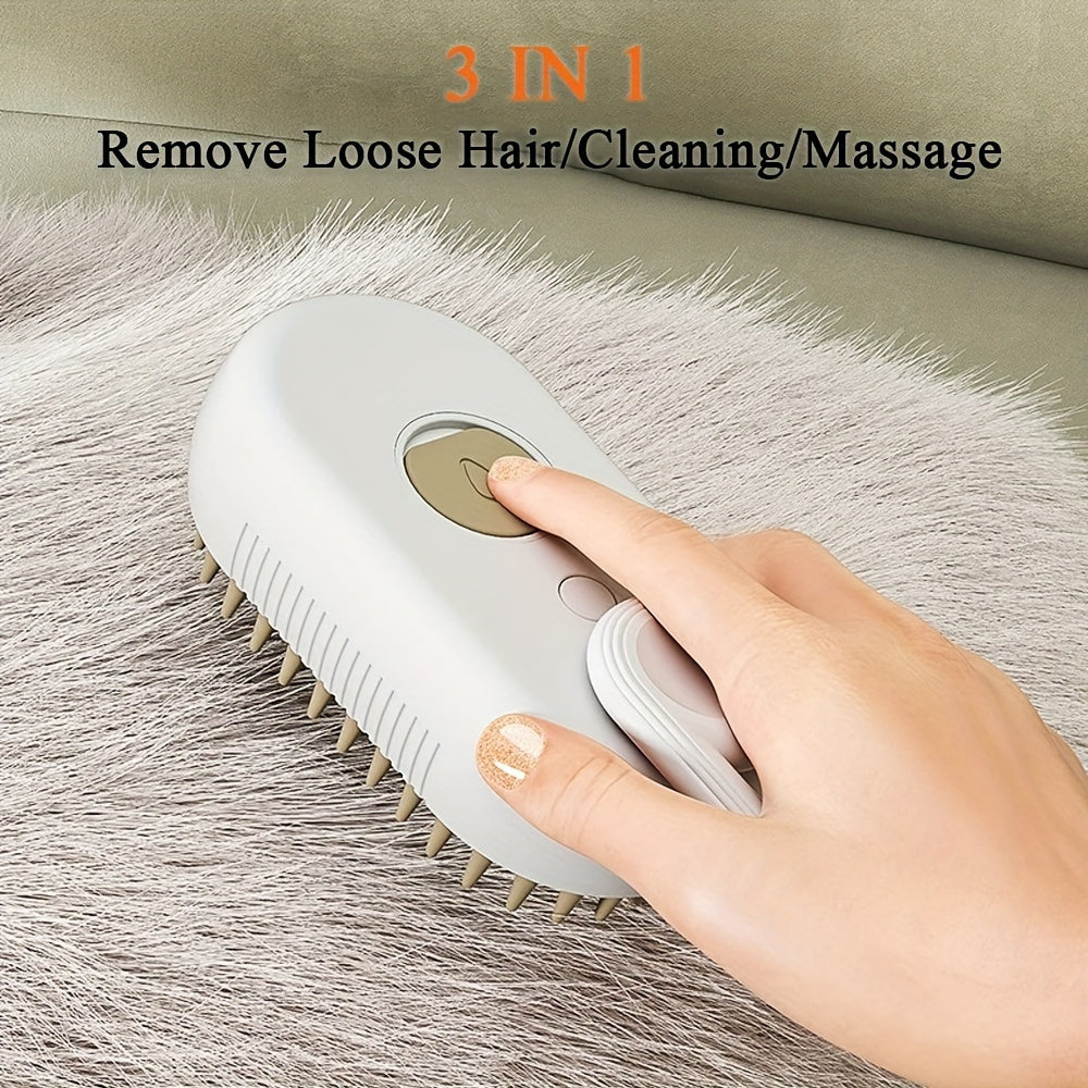 3-in-1 USB Rechargeable Pet Grooming Brush - EpicTrends 