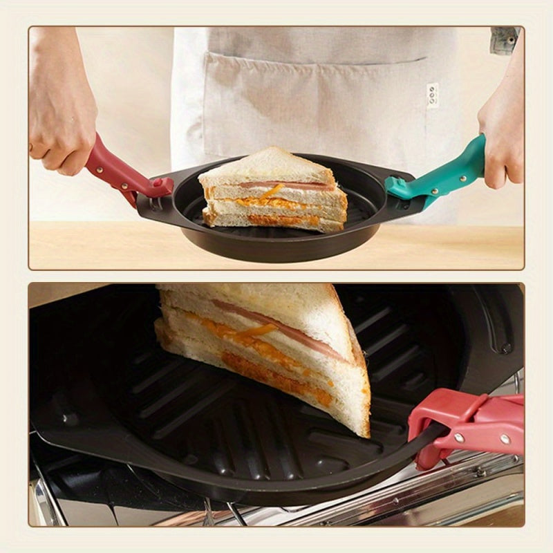 Anti-scald bowl gripper lifting a hot plate