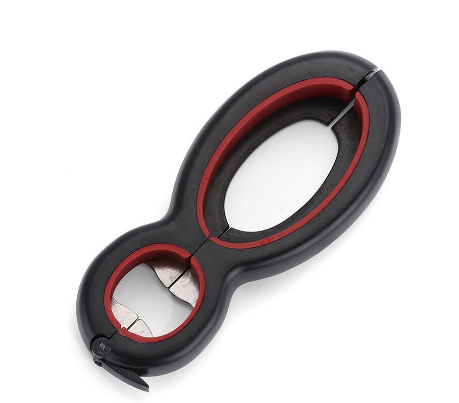 Close-up view of the 6-in-1 opener