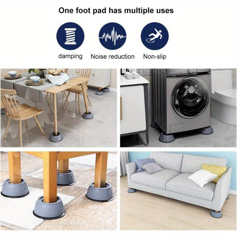 Set of 4 Anti-Vibration And Anti-Slip Pads for Washing Machines - EpicTrends 