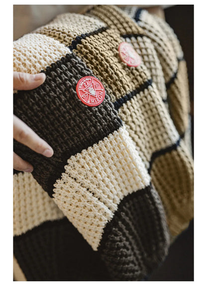 Hudson Striped Knit Pullover