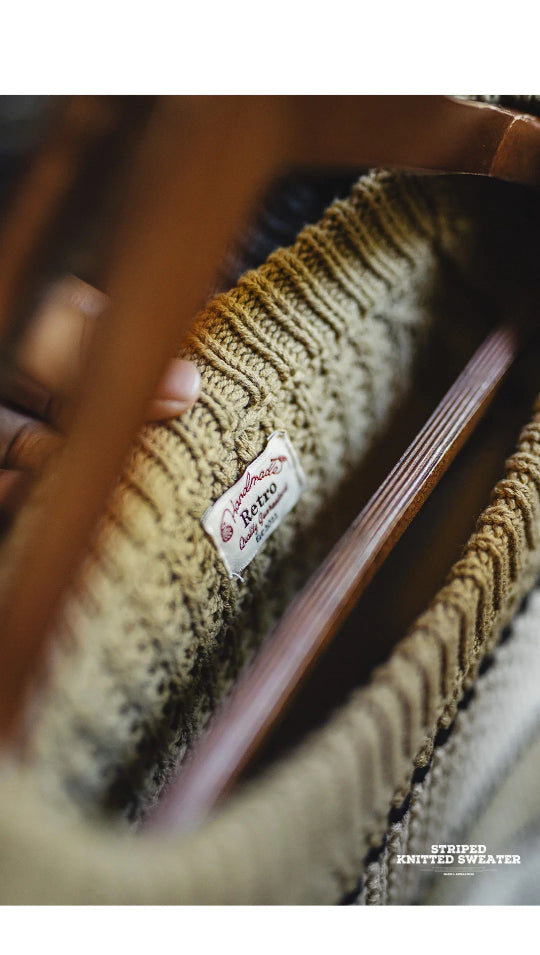 Hudson Striped Knit Pullover