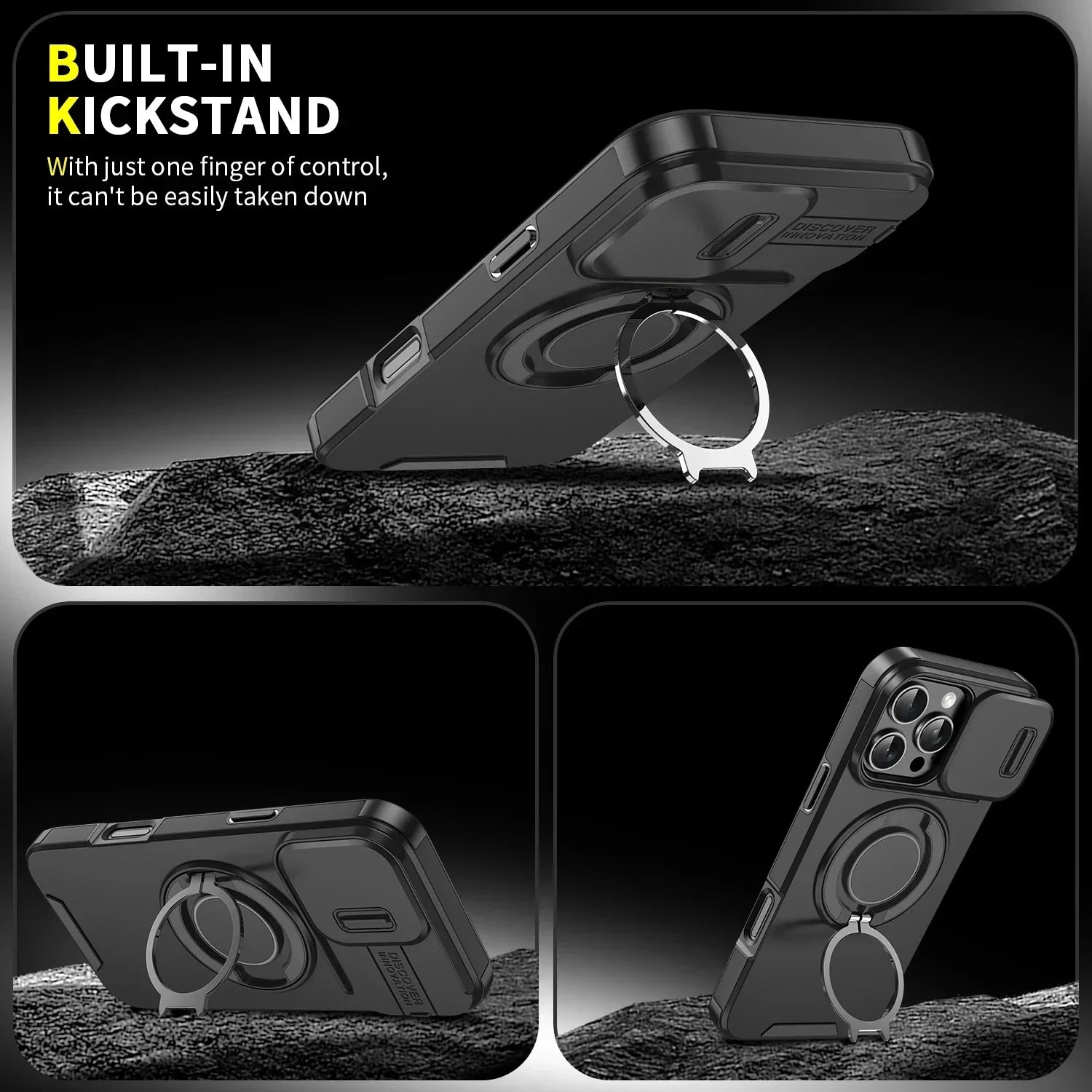 built-in kickstand