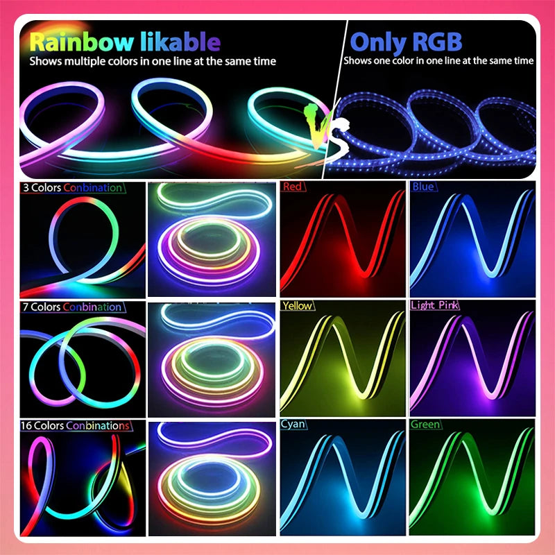 Rainbow color