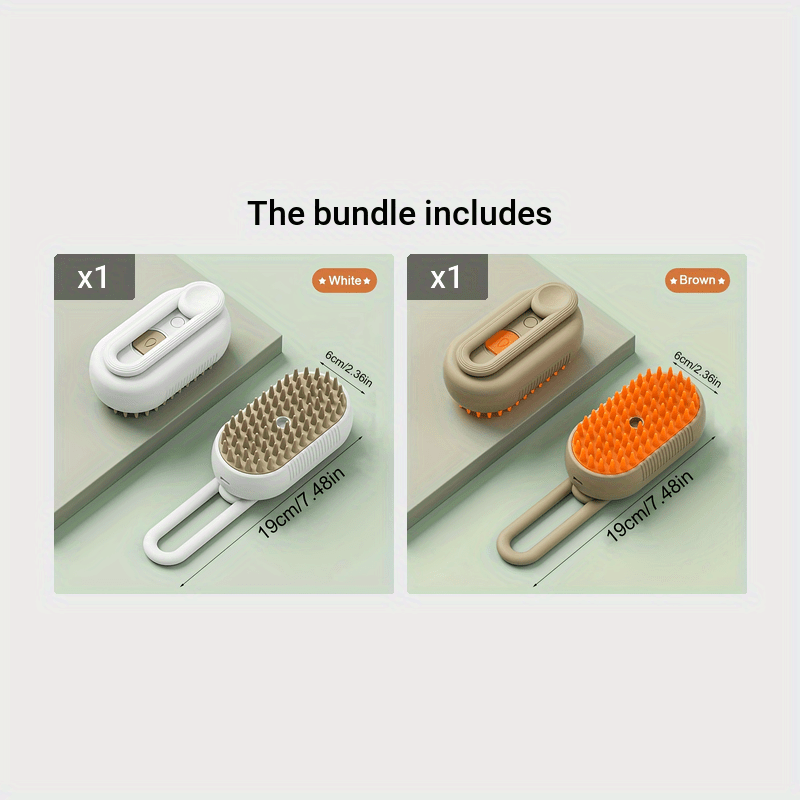3-in-1 USB Rechargeable Pet Grooming Brush - EpicTrends 