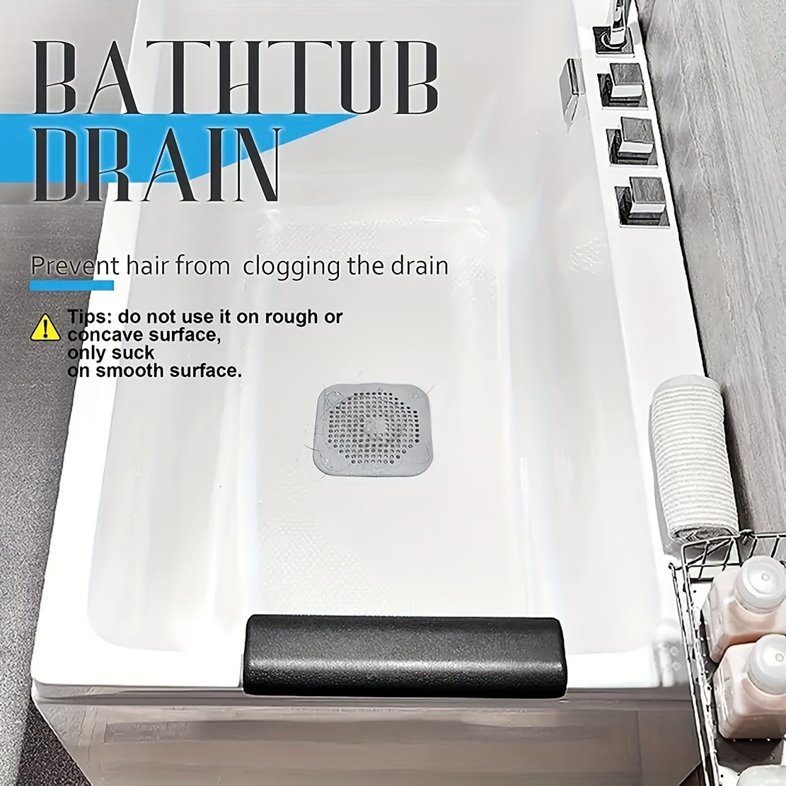 method of use bathtub drain