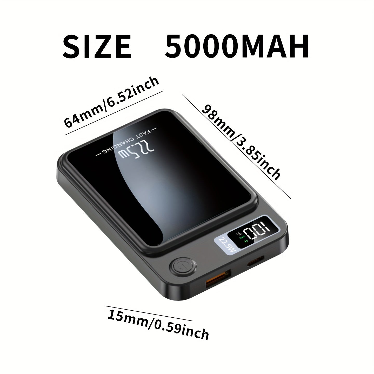 Hinne 5000/10000mAh Magnetic Wireless Power Bank - EpicTrends 